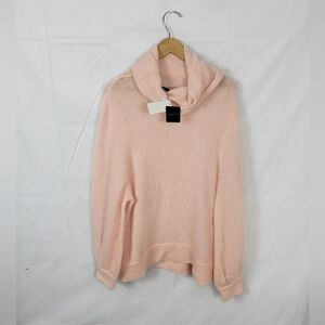 Nwt Womens Medium Magaschoni Pink Sweater